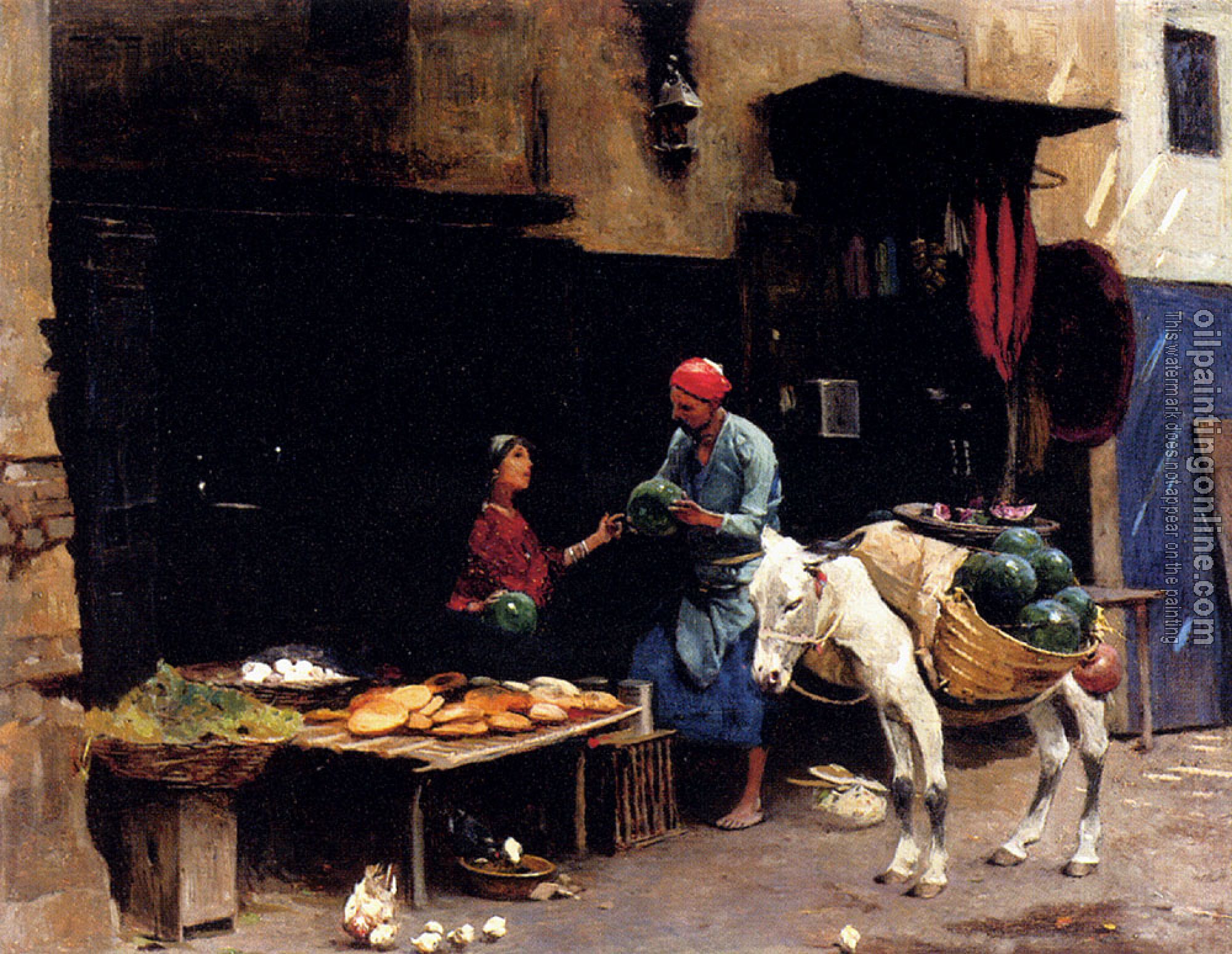 Ambros, Raphael von - The Watermelon Seller